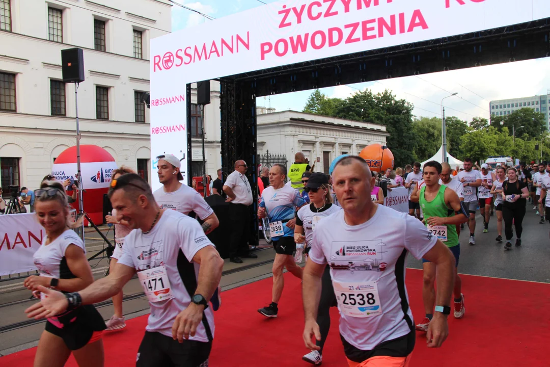 21. Bieg Ulicą Piotrkowską Rossmann Run w Łodzi