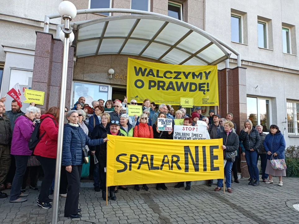 Protest na Widzewie. Nie chcą spalarni odpadów