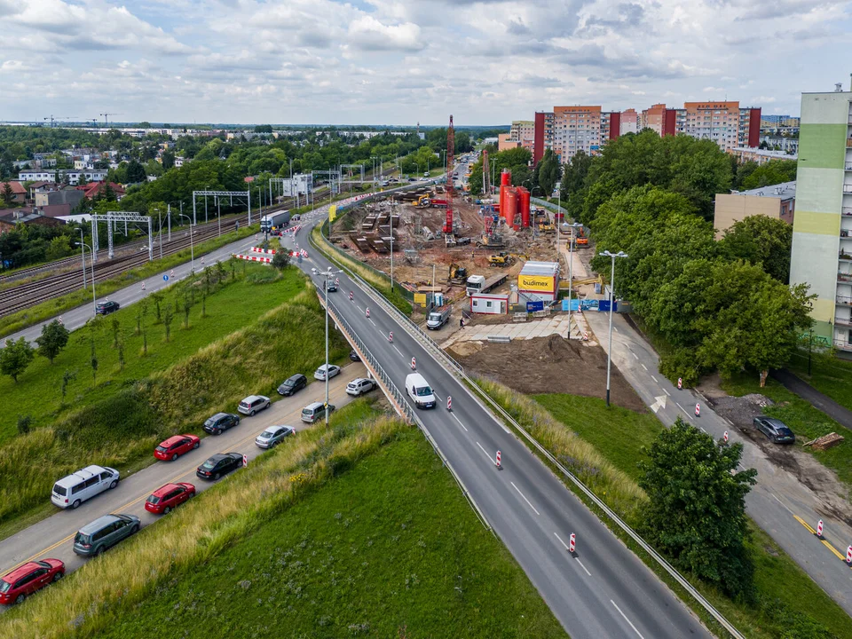 Trwa budowa tunelu Kolei Dużych Prędkości w Łodzi