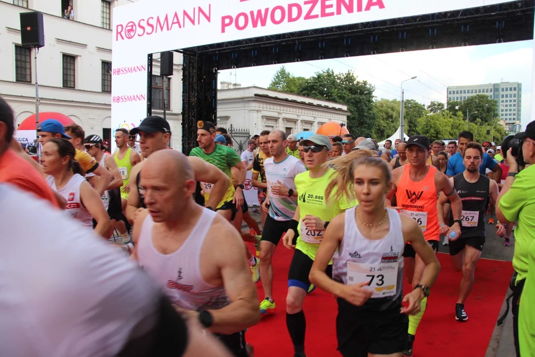 21. Bieg Ulicą Piotrkowską Rossmann Run w Łodzi