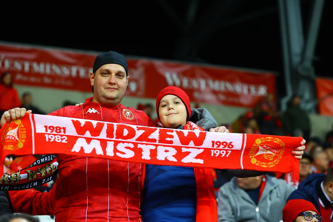 Kibice Widzewa Łódź podczas rundy jesiennej