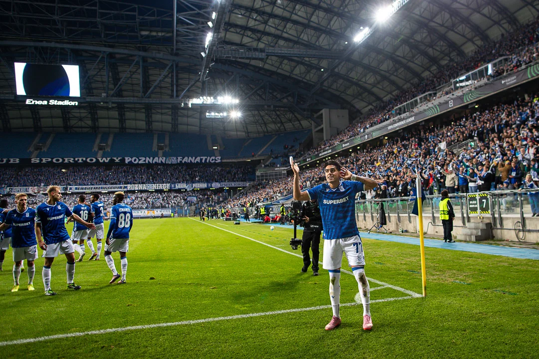 Lech Poznan nie dał najmniejszych szans Rapidowi Wiedeń. Pewna wygrana Kolejorza
