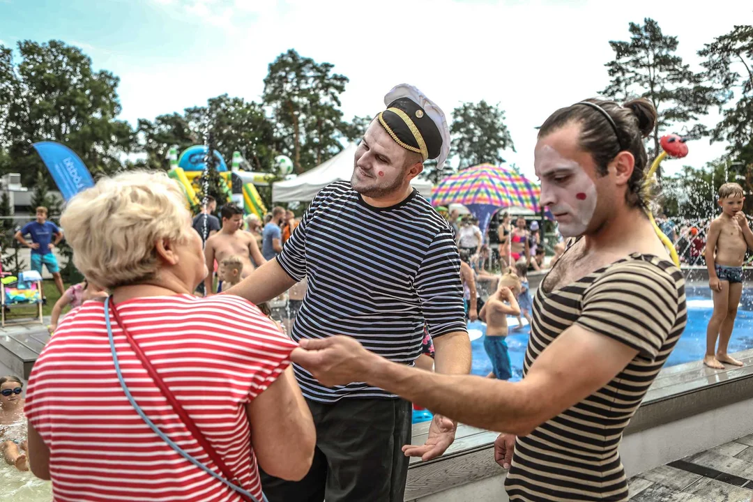 Wodny plac zabaw w Aleksandrowie Łódzkim uroczyście otwarty