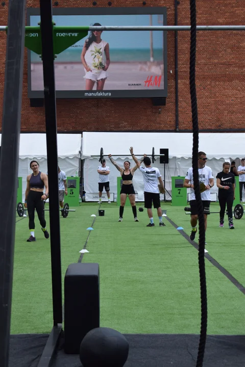 Zawody CrossFit LOGinLAB w Manufakturze