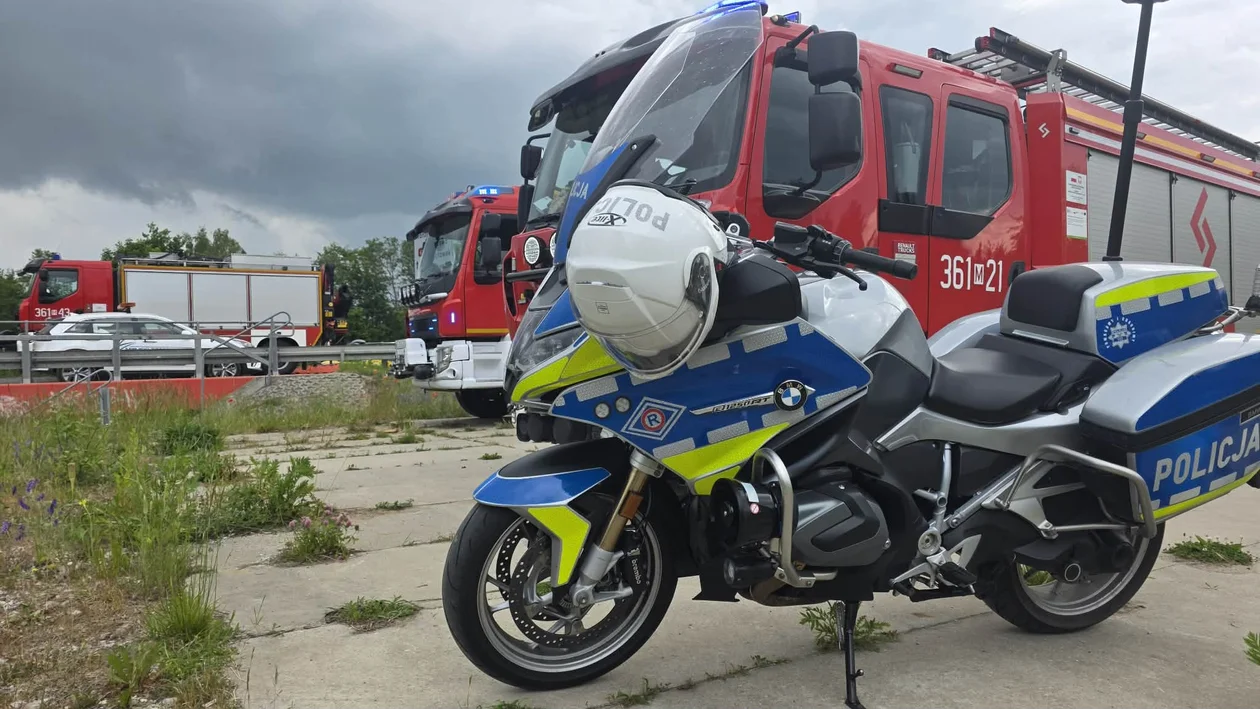 Wypadek wiadukt 2
