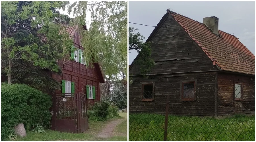 Znajdziesz je we wsiach blisko Łęczycy. Czym są te nietypowe domy? [ZDJĘCIA] - Zdjęcie główne