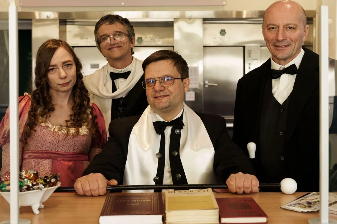 Happening w Wojewódzkiej Bibliotece Publicznej im. Piłsudskiego w Łodzi