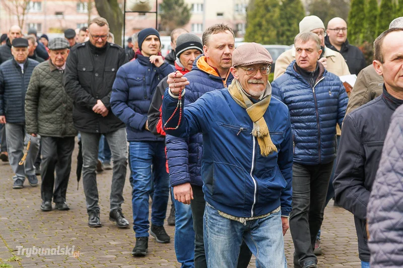 Męski Różaniec ulicami Piotrkowa