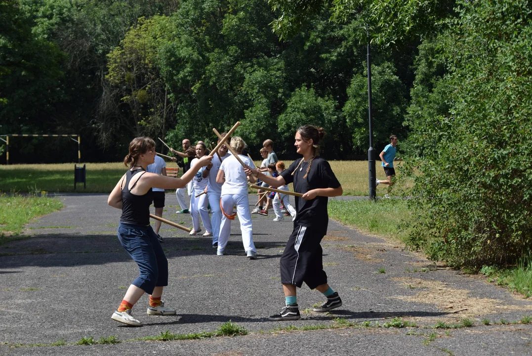 Capoeira w parku Baden-Powella