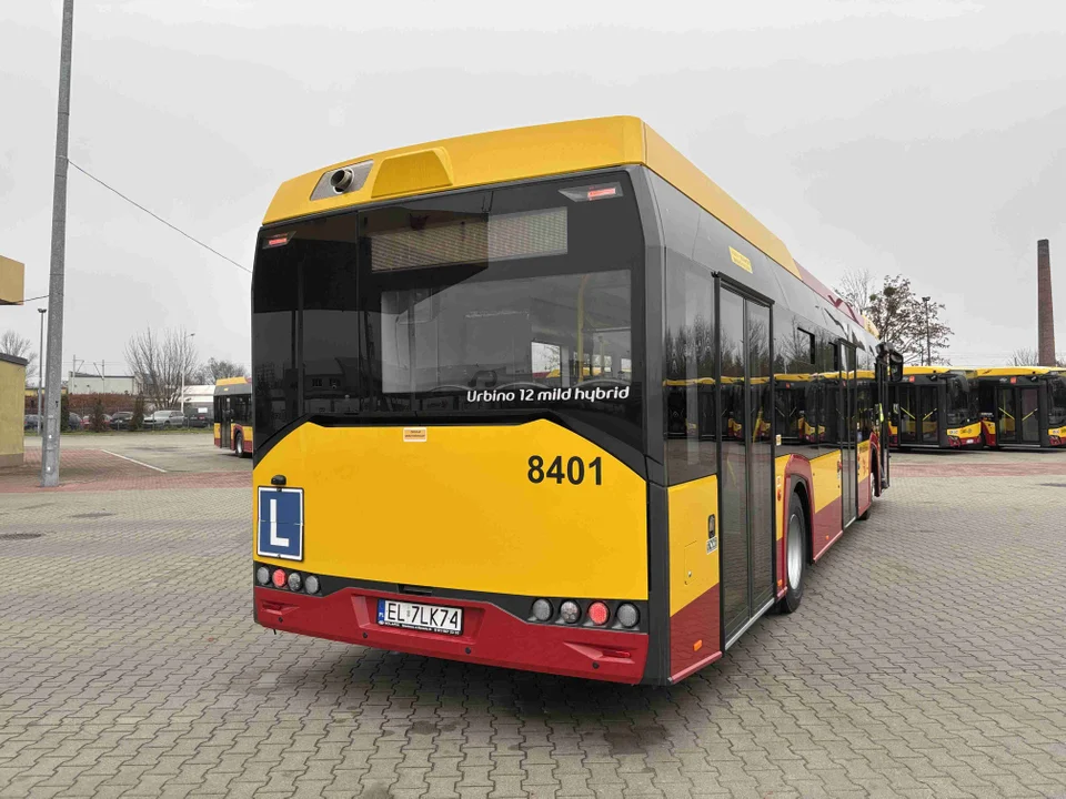 63 nowych autobusów hybrydowych przyjechało do MPK Łódź