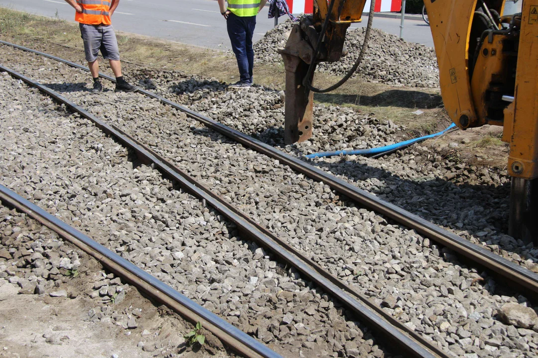 Utrudnienia po wykolejeniu tramwaju w Łodzi