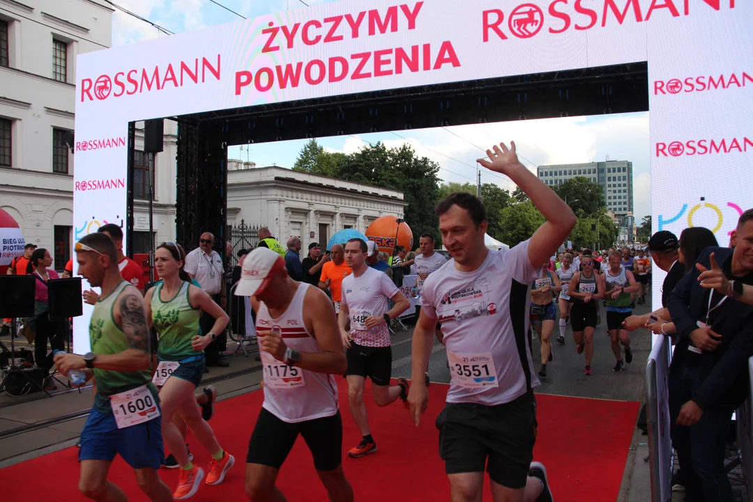 21. Bieg Ulicą Piotrkowską Rossmann Run w Łodzi