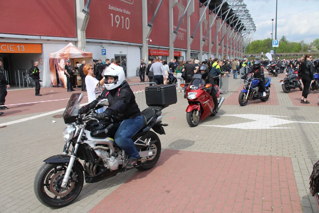 Rozpoczęcie sezonu motocyklowego 2024 w Łodzi