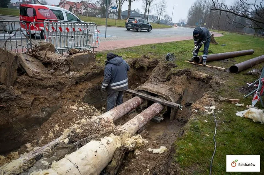 Awaria na bełchatowskim osiedlu. Jak długo potrwają przerwy w dostawie ciepła? - Zdjęcie główne