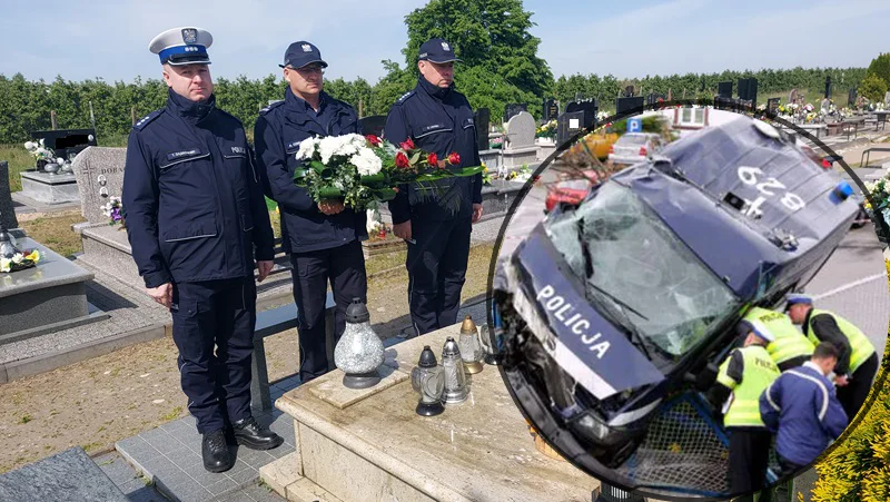 Kutnowscy policjanci zginęli na służbie. Mundurowi upamiętnili swoich zmarłych kolegów [ZDJĘCIA] - Zdjęcie główne