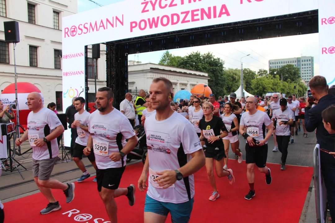 21. Bieg Ulicą Piotrkowską Rossmann Run w Łodzi