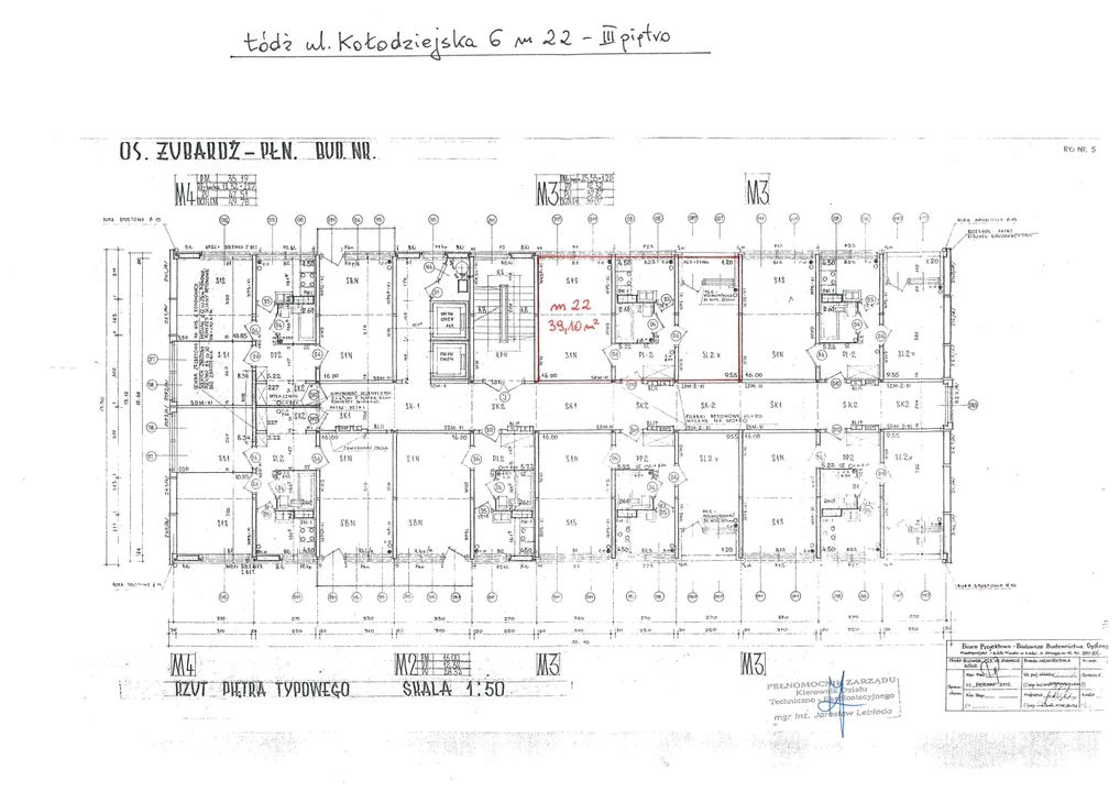 Kołodziejska 6 lokal mieszkalny nr 22