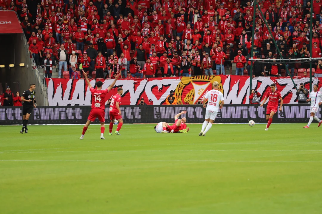 Mecz Widzew - Raków Częstochowa