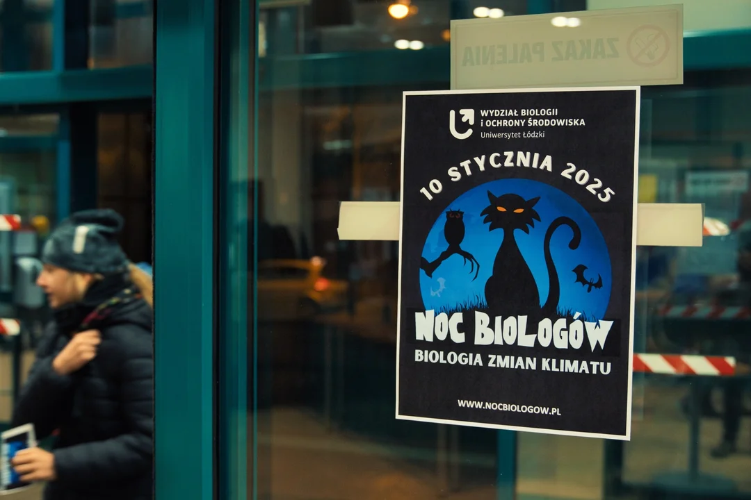 Noc Biologów na Uniwersytecie Łódzkim, 10 stycznia 2025 r.