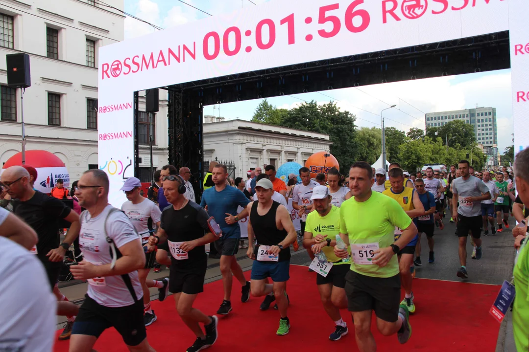 21. Bieg Ulicą Piotrkowską Rossmann Run w Łodzi