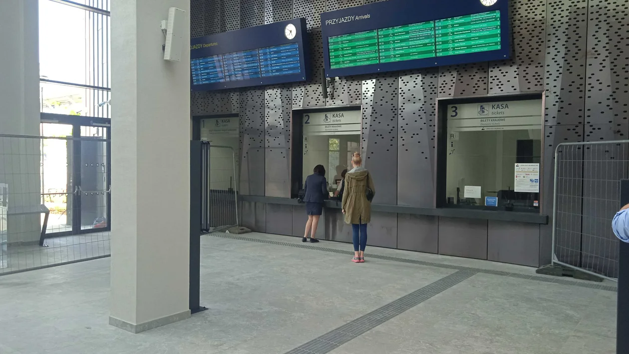 Remont dworca Łódź Kaliska na finiszu