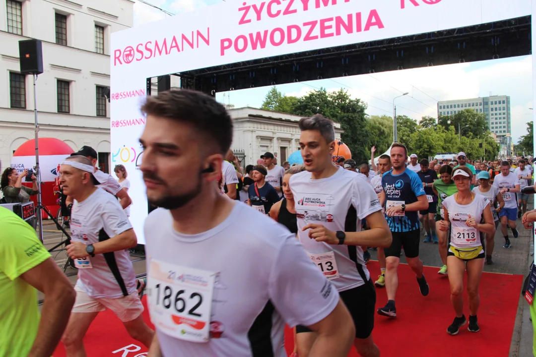 21. Bieg Ulicą Piotrkowską Rossmann Run w Łodzi