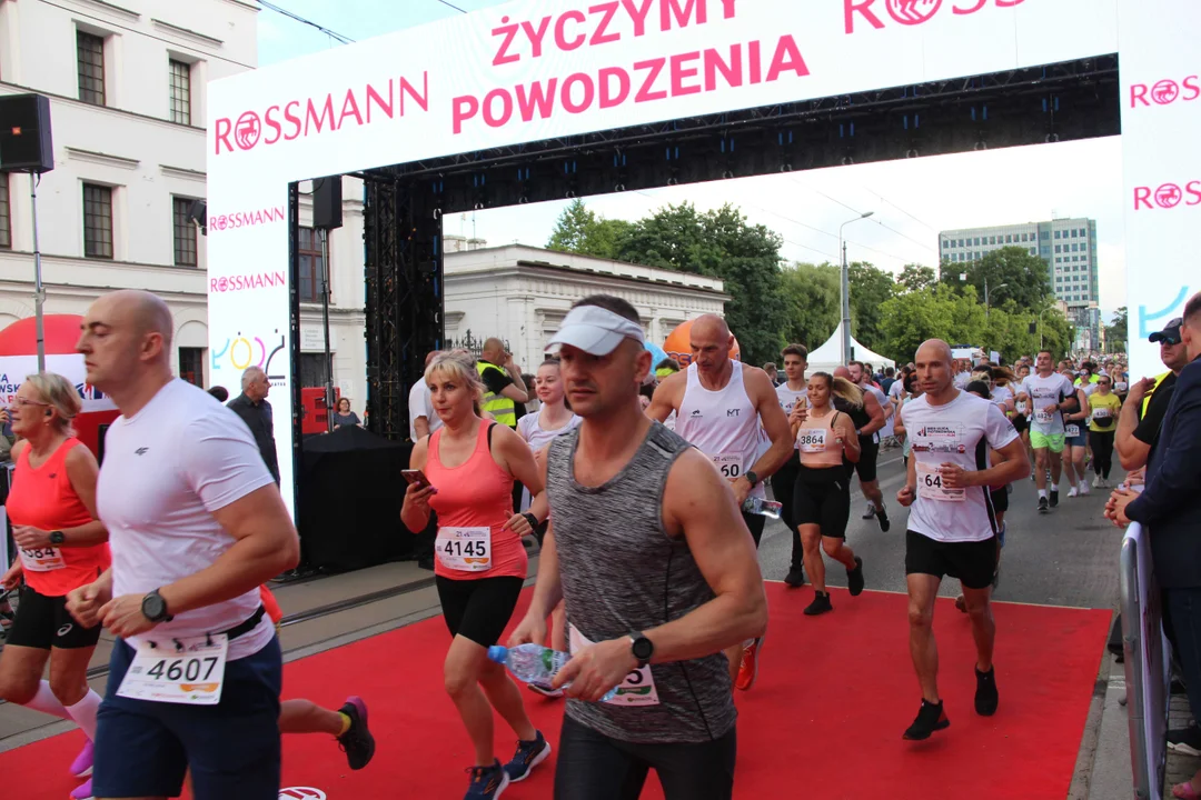 21. Bieg Ulicą Piotrkowską Rossmann Run w Łodzi