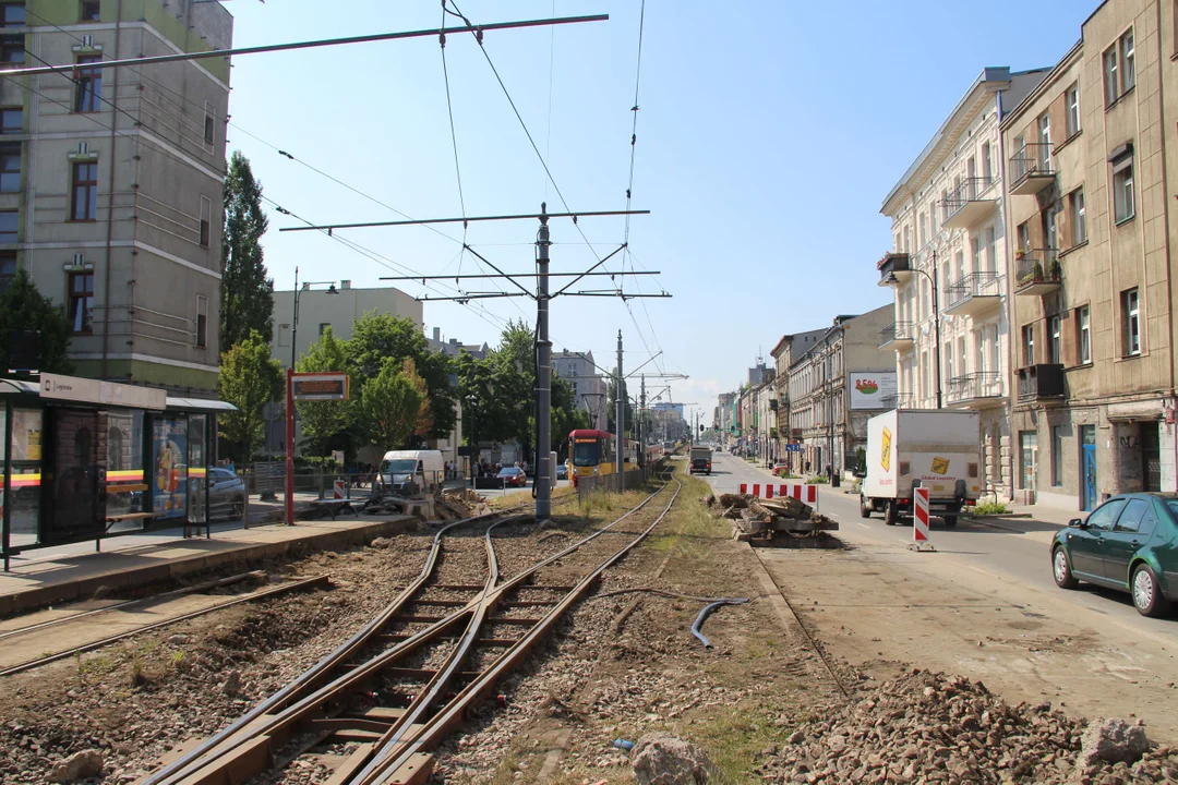 Utrudnienia po wykolejeniu tramwaju w Łodzi