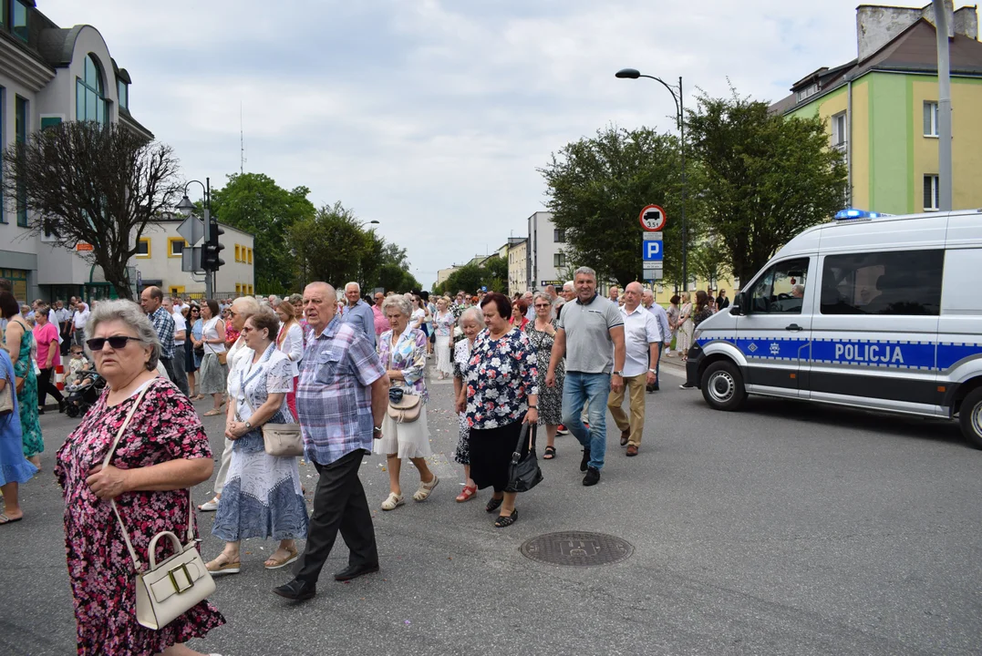 procesja Bożego Ciała w parafii Matki Bożej Dobrej Rady w Zgierzu