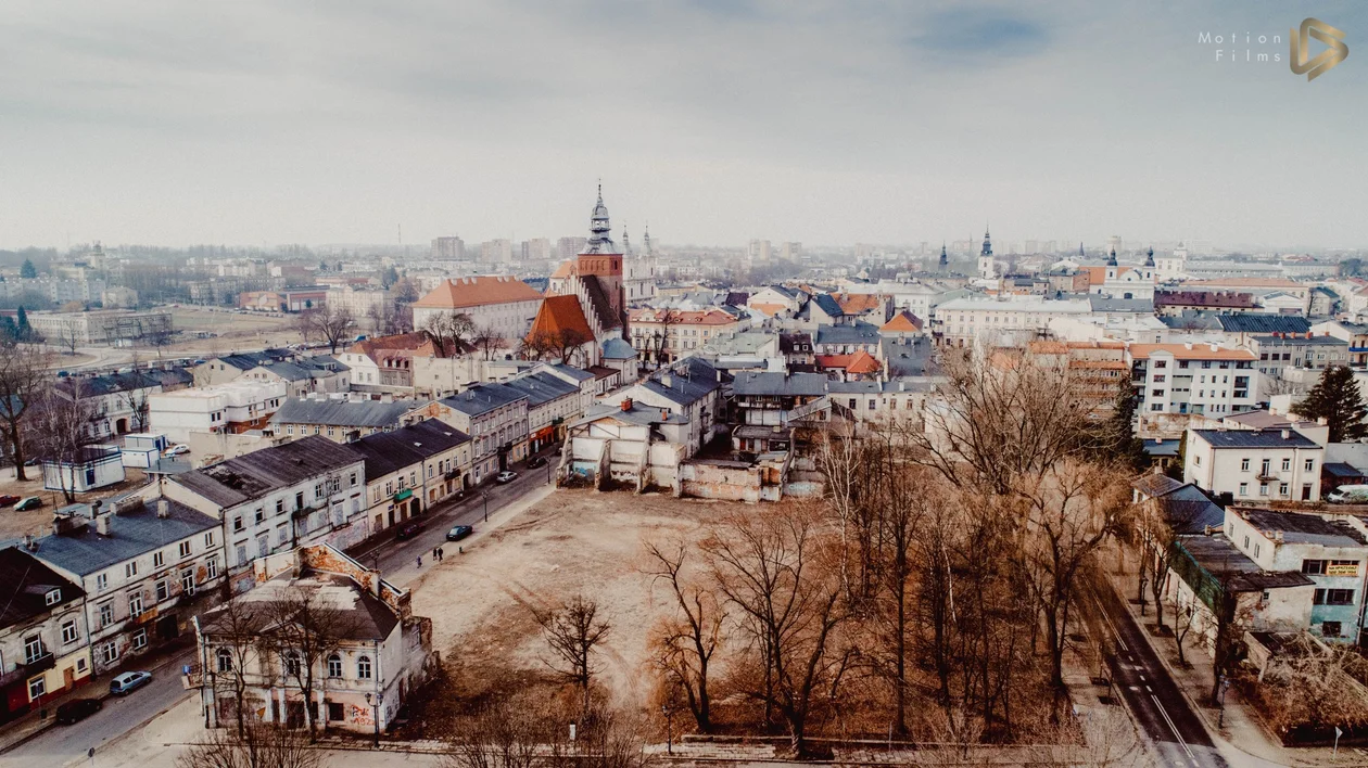 Zdjęcia Piotrkowa z lotu ptaka