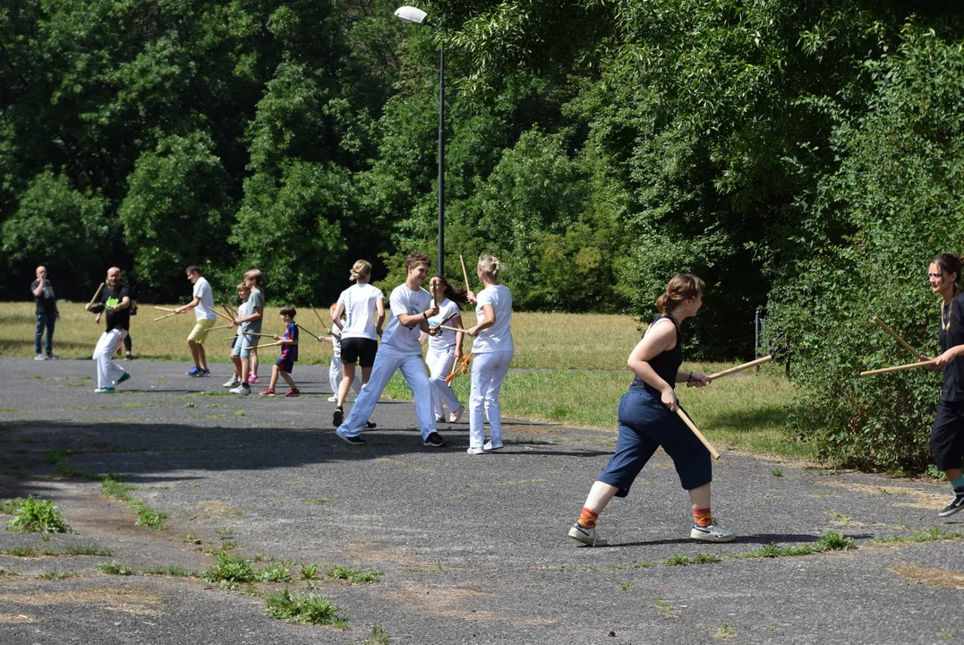 Capoeira w parku Baden-Powella