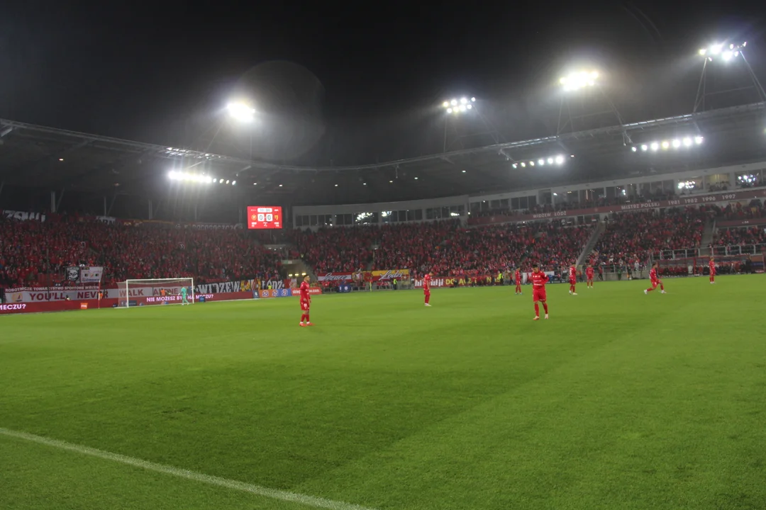 Mecz Widzew Łódź kontra Korona Kielce - 4.10.2024 r.