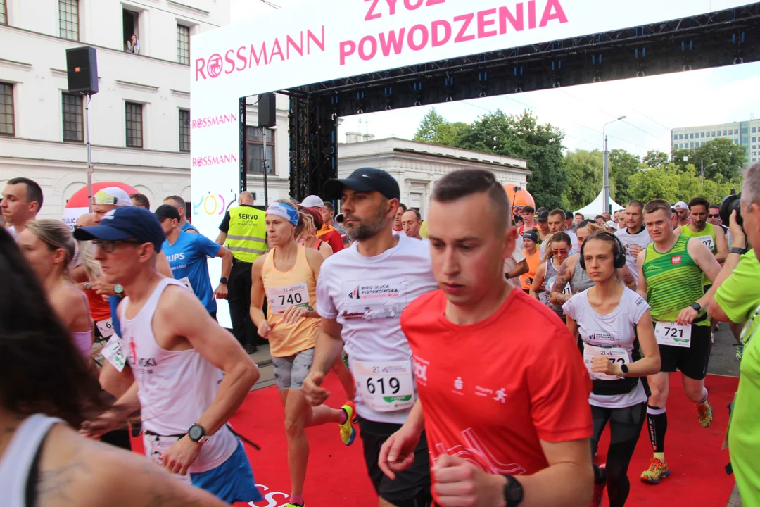 21. Bieg Ulicą Piotrkowską Rossmann Run w Łodzi