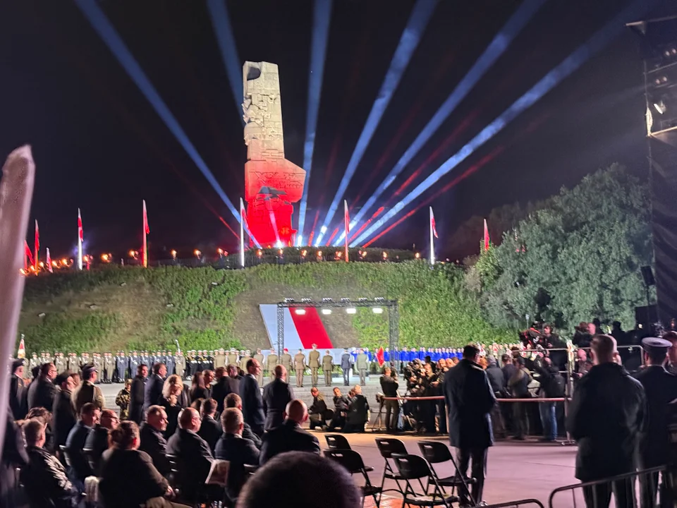 Uroczystości na Westerplatte