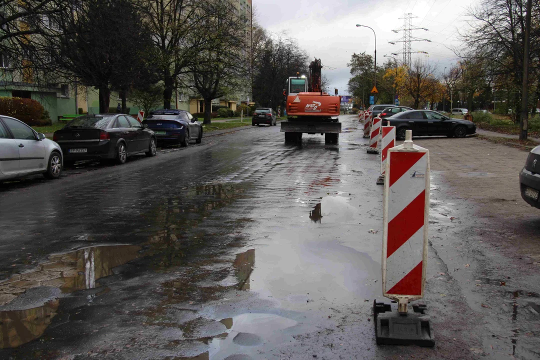 Ruszył remont ul. Inowrocławskiej w Łodzi