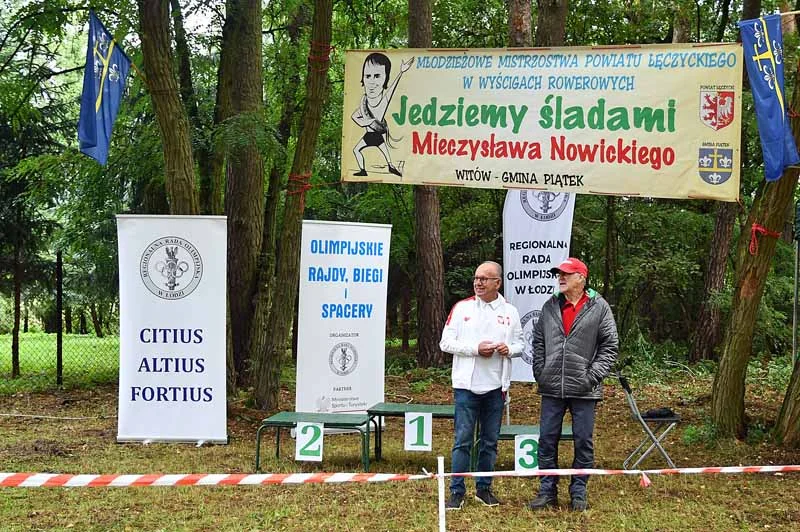 Młodzieżowe Mistrzostwa Powiatu Łęczyckiego w Wyścigach Rowerowych w Witowie