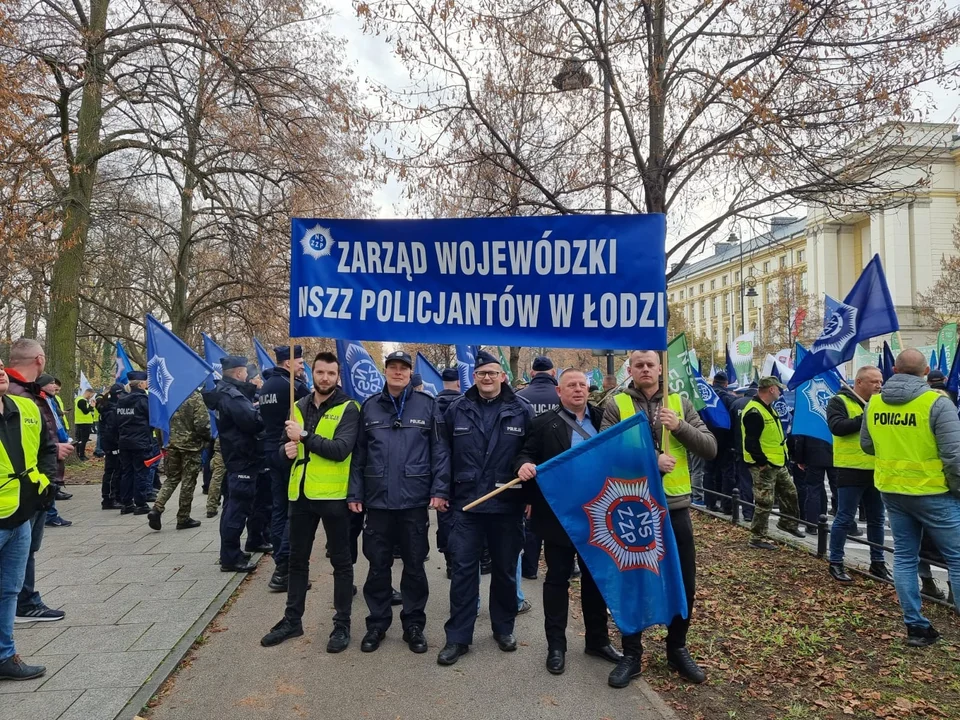 Strajk policjantów