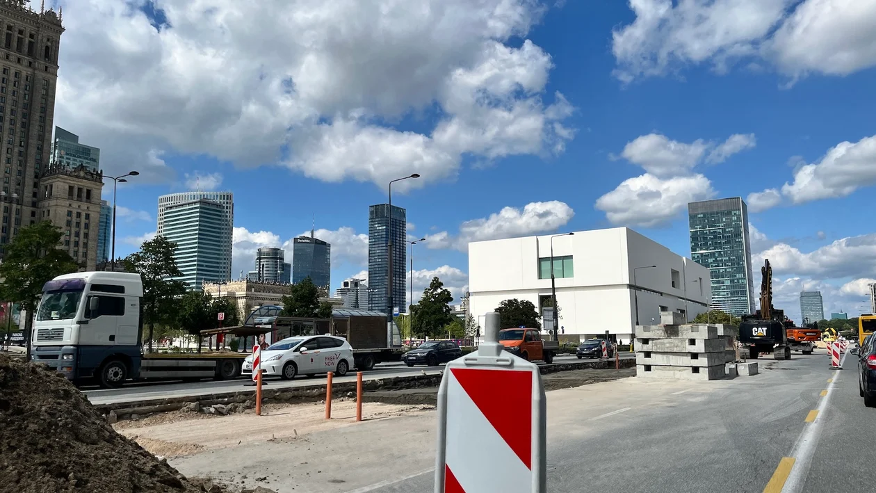 Marszałkowska wciąż w remoncie