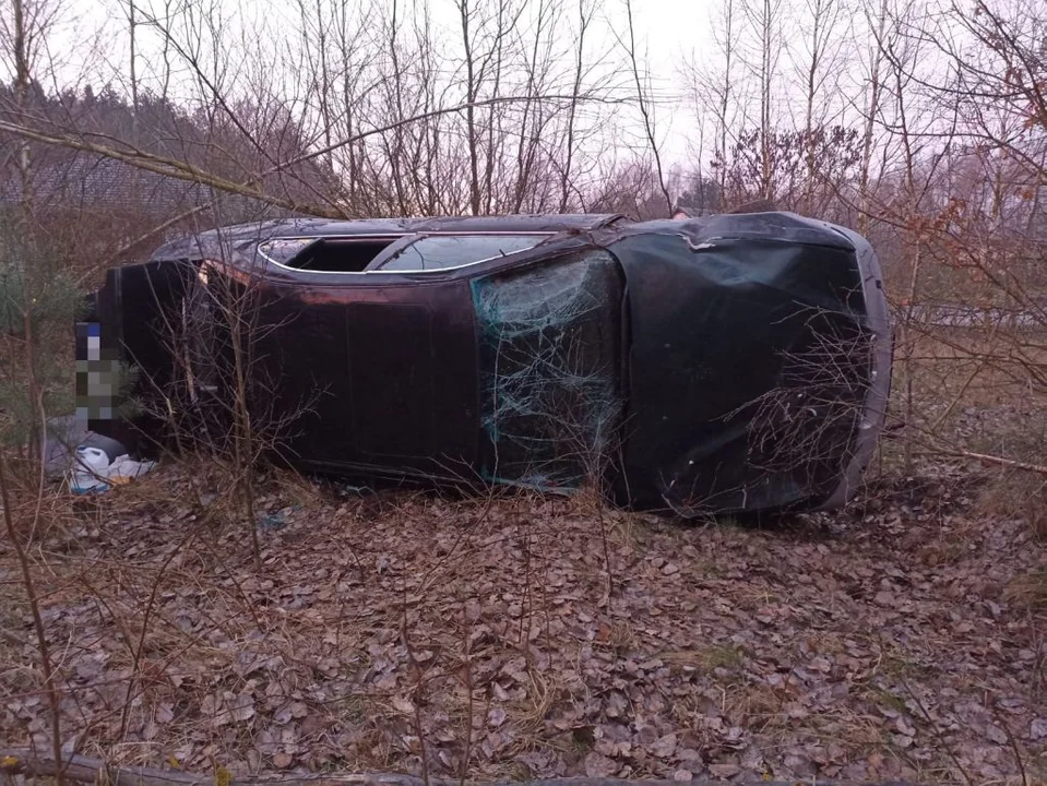 Bełchatowianin roztrzaskał BMW. W środku dwie pijane nastolatki [FOTO] - Zdjęcie główne