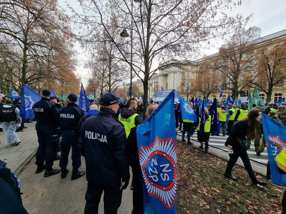 Strajk policjantów