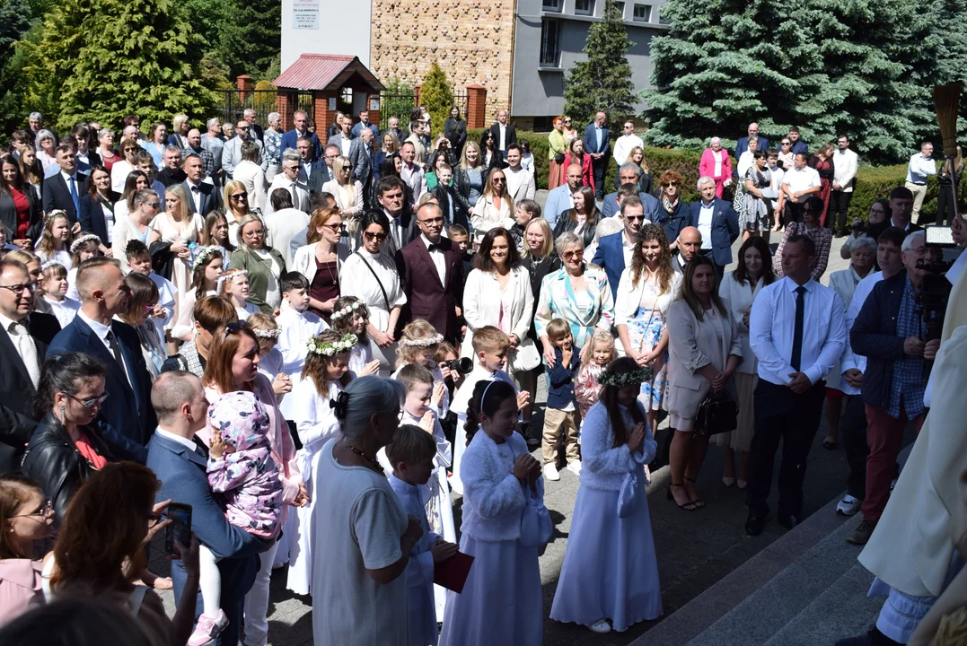 Pierwsza Komunia Święta w parafii Chrystusa Króla w Łodzi