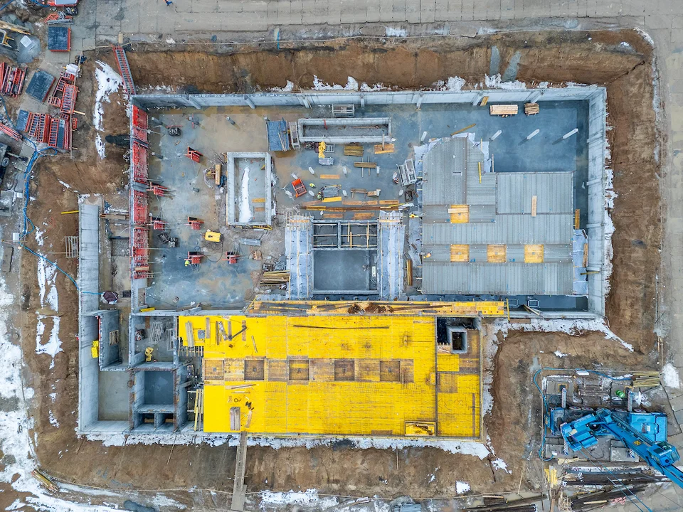 Trwa budowa Aquaparku Widzew