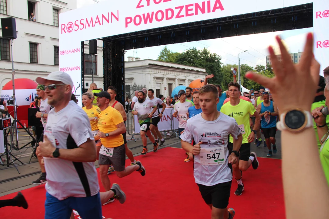 21. Bieg Ulicą Piotrkowską Rossmann Run w Łodzi