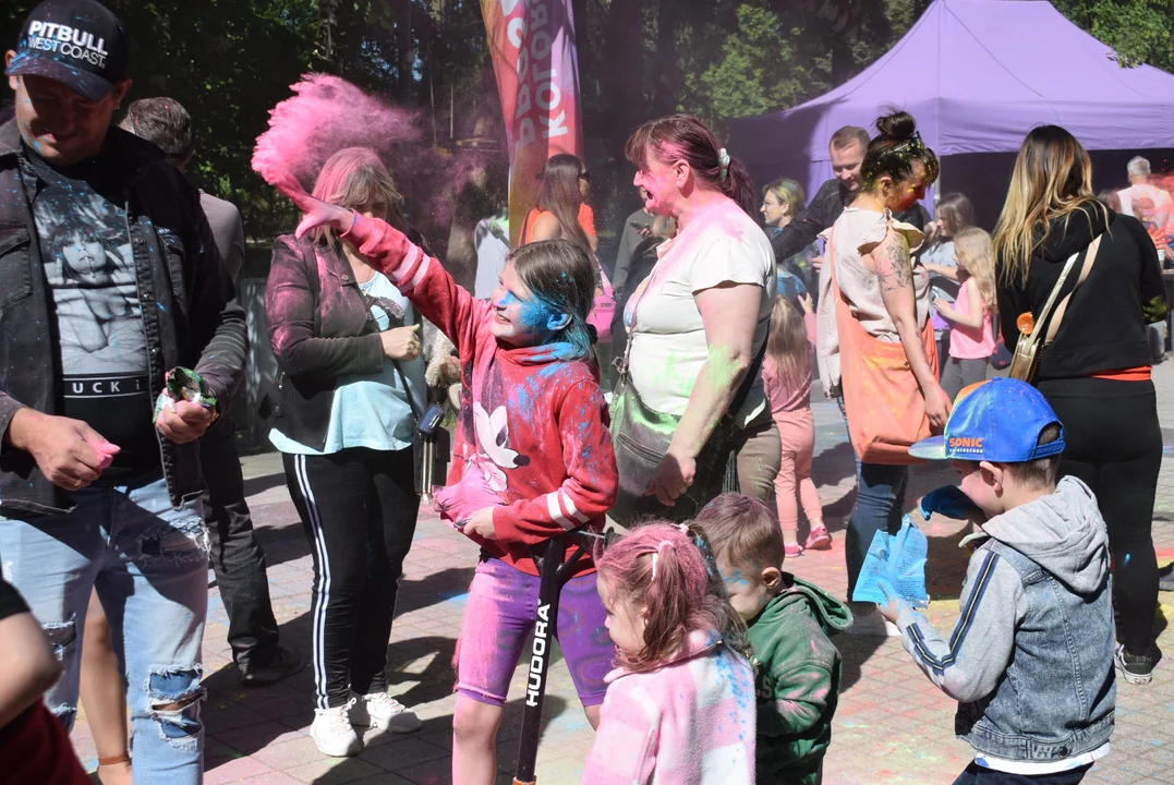 Festiwal baniek mydlanych i kolorów w Parku Miejskim w Zgierzu