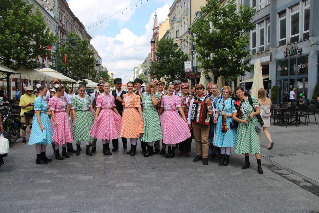 Huczne urodziny Łodzi na ul. Piotrkowskiej