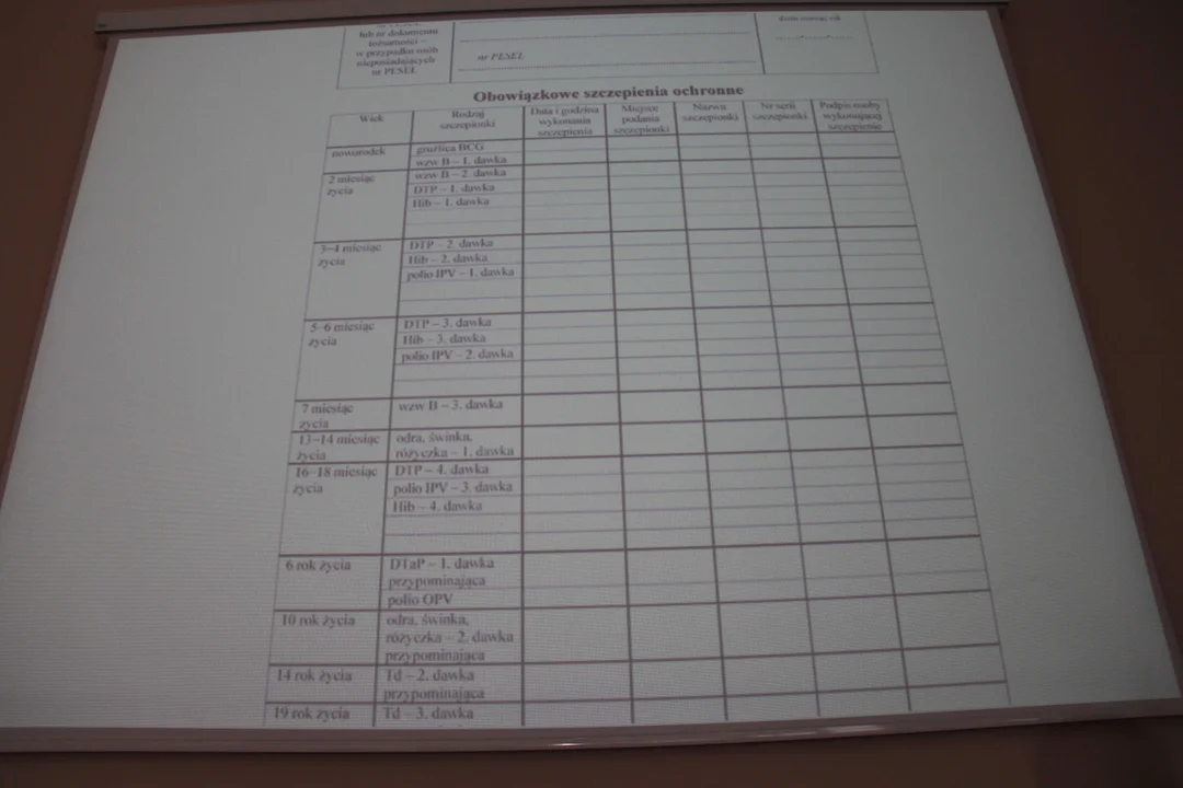 Konferencja prasowa w Wojewódzkiej Stacji Sanitarno-Epidemiologicznej w Łodzi