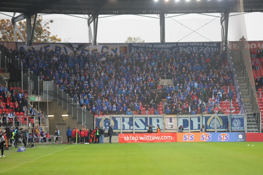 Mecz Widzew Łódź - Ruch Chorzów odwołany