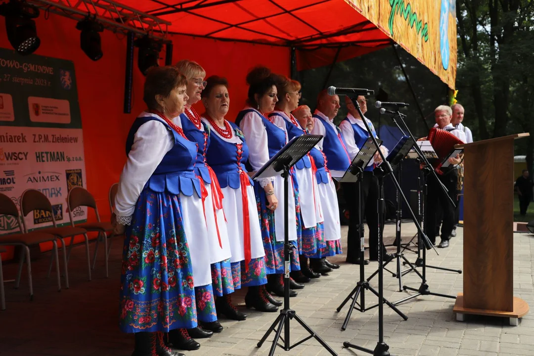 Dożynki powiatowo-gminne w Łaniętach