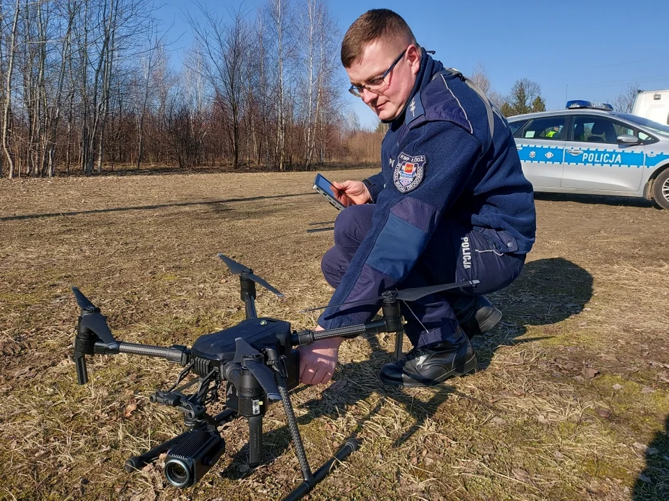 Akcja policji w Bełchatowie