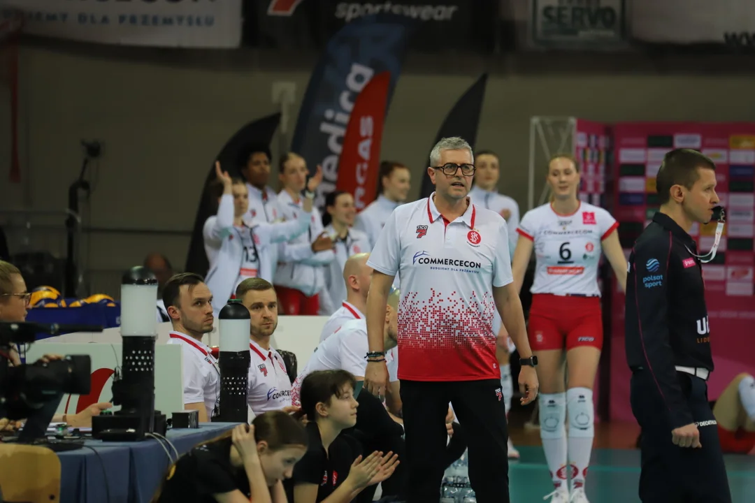 Tauron Liga: ŁKS Commercecon Łódź - DevelopRes Rzeszów